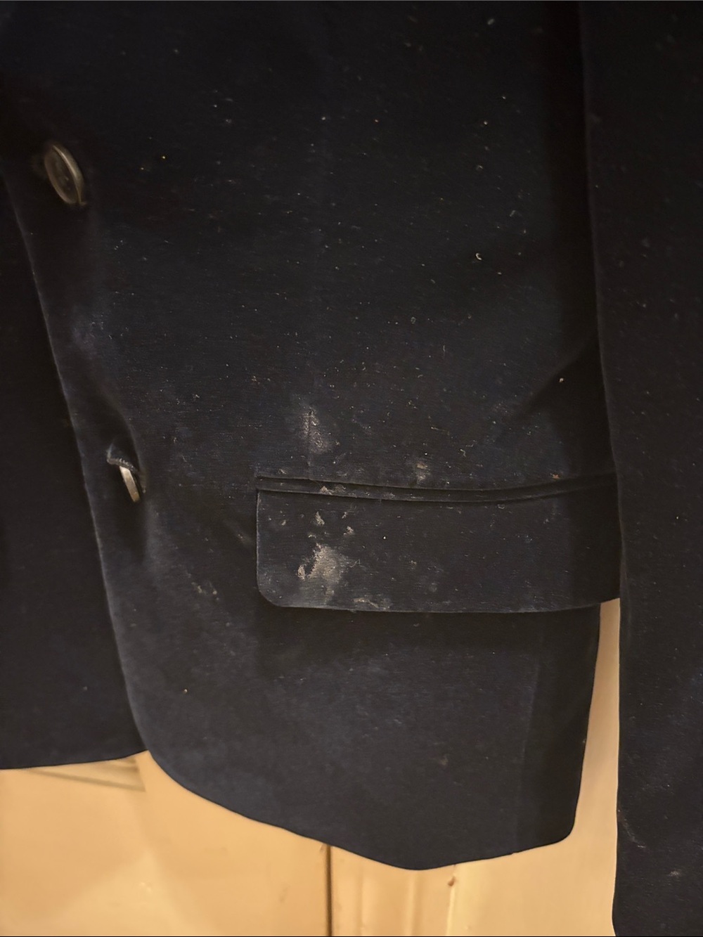Complete Boys Outfit - featuring Velvet blue jacket and charcoal Dress Pants - Picture 10 of 12